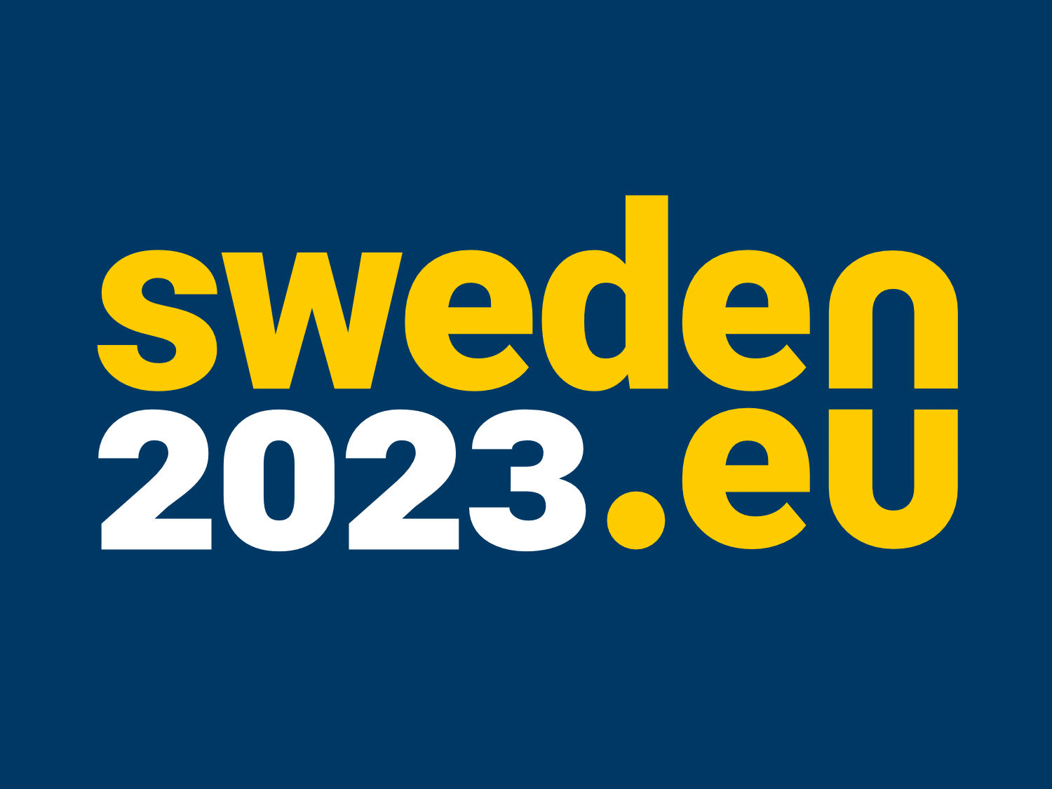 瑞典担任欧盟轮值主席国LOGO